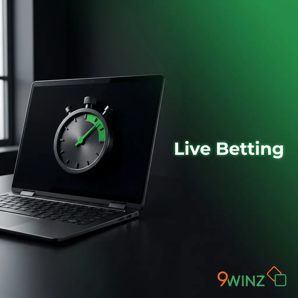 9winz live betting interface showing real-time odds for cricket, football, tennis, basketball, and esports matches